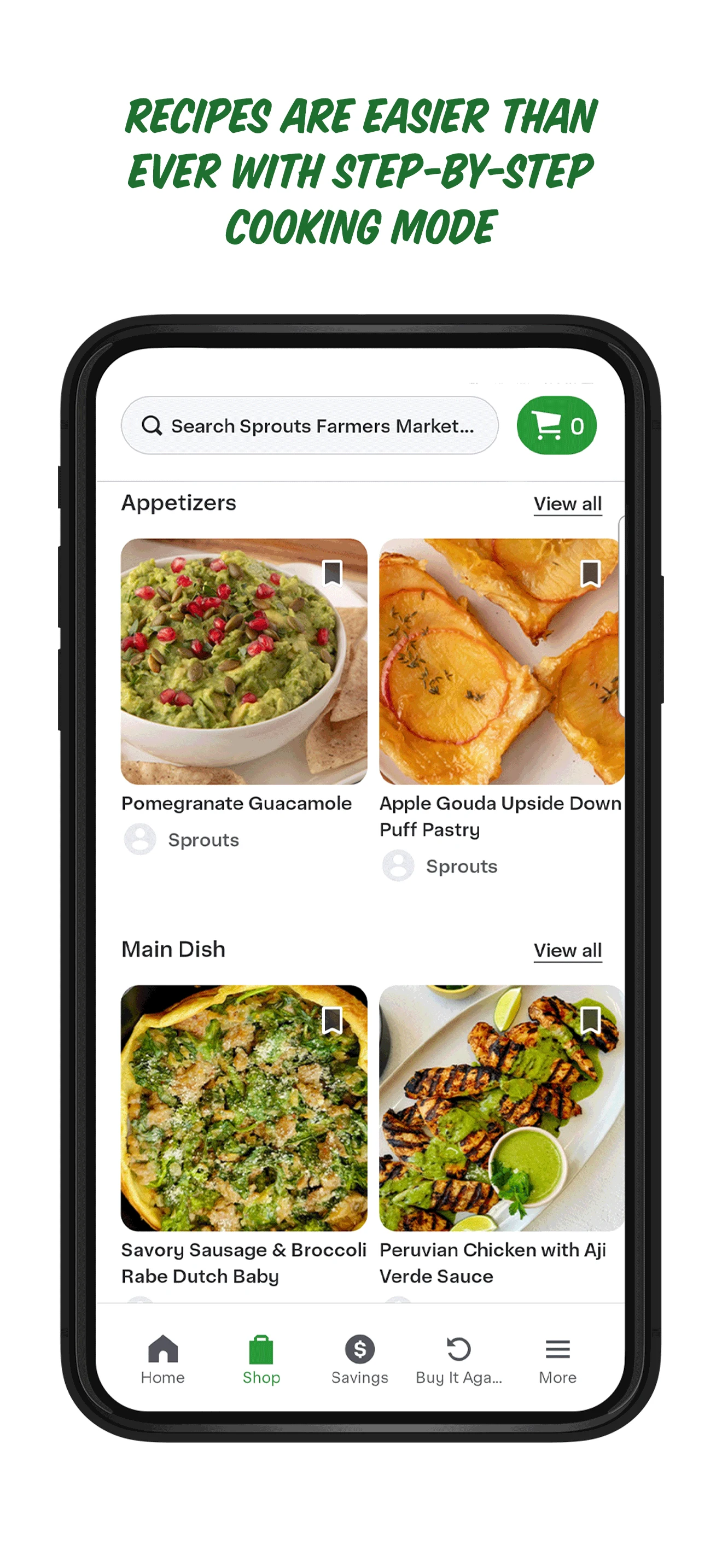 Sprouts screenshot